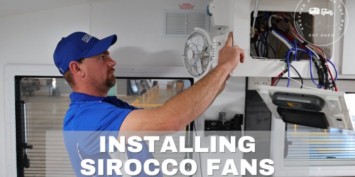 Installing Sirocco Fans